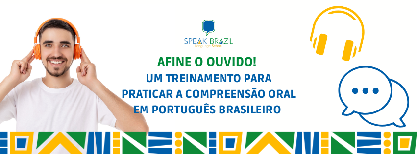 Portuguese Listening Comprehension Training – Intermediate Level: develop the listening fluency with authentic audio, Brazilian Portuguese accents, and practical everyday vocabulary.